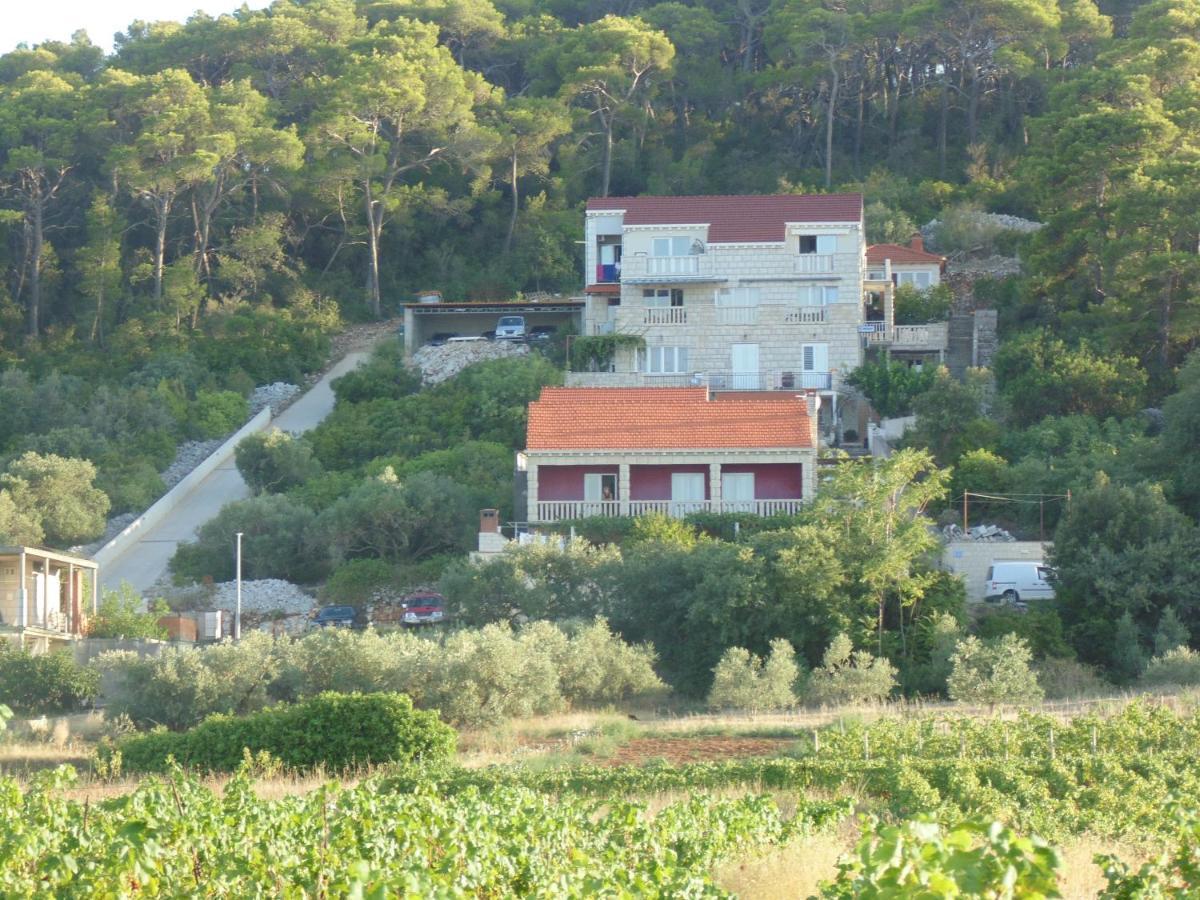 Villa Apartments Mate Cebalo Лумбарда Экстерьер фото